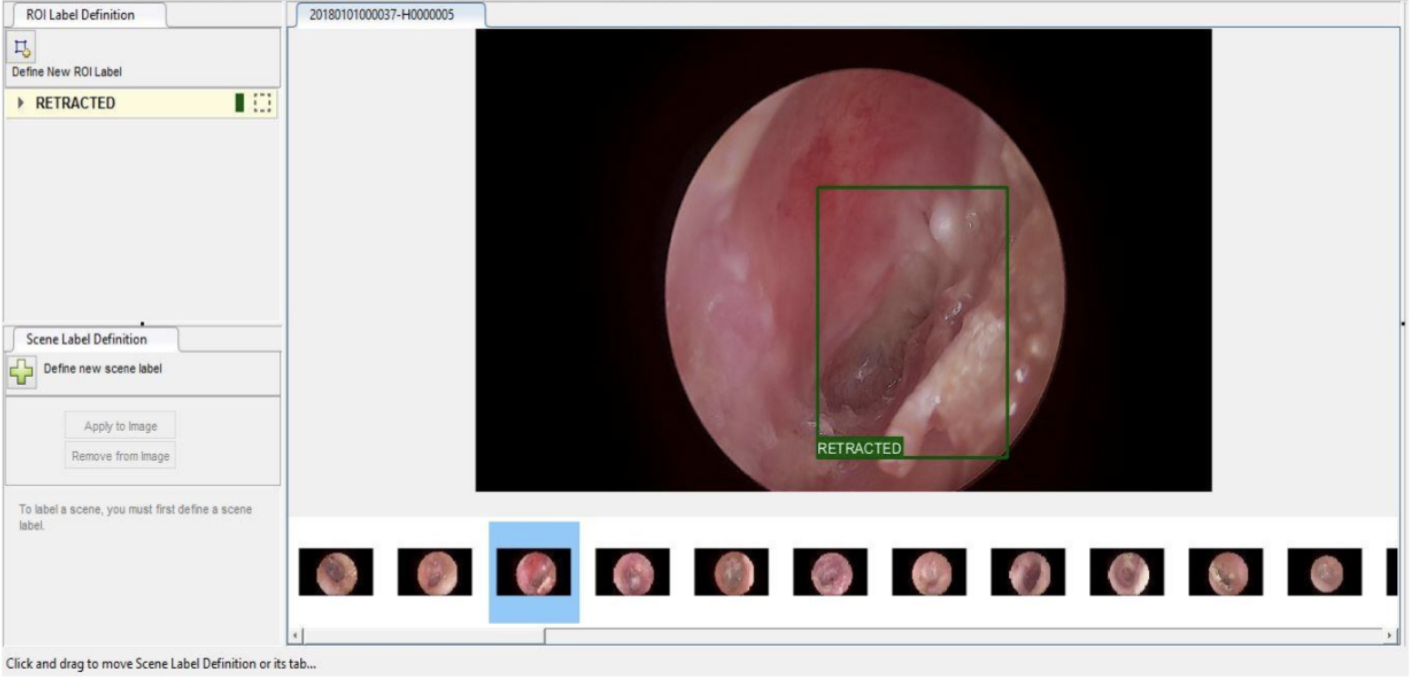 Image labelling in MATLAB